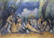 Paul Cezanne Les grandes baigneuses (Large Bathers) (mk09) oil painting picture wholesale
